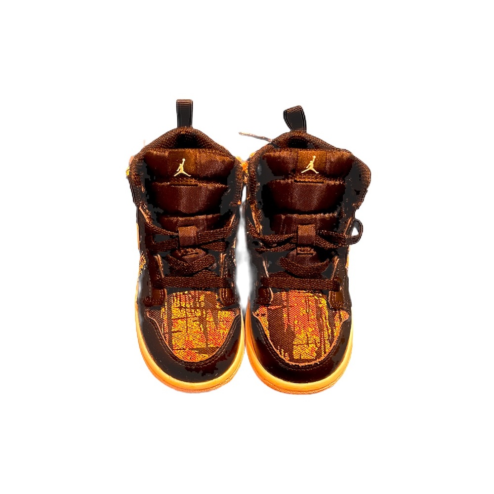 Jordan 1 Mid (TD) Black/White Laser Orange